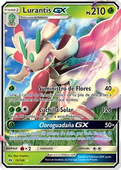 pokemon card lurantis 2017 Lurantis GX Pokémon Sun & Moon #15 PSA 10 Gem Mint – Domino City Gaming main image 0