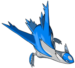 Segunda imagen de Latios en el Festival de Pokémon legendarios.