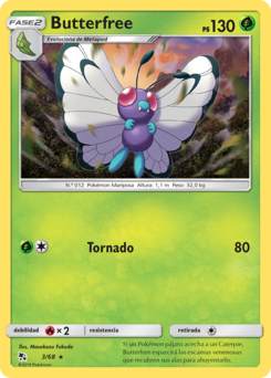 Carta de Butterfree