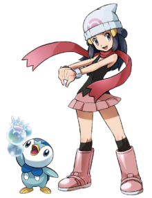 Maya y Piplup.