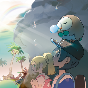 Artwork de Elio del Día de Pokémon.