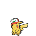 Icono del Pikachu con gorra compañero en Pokémon Escarlata y Púrpura