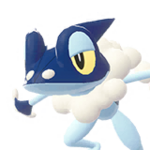 Icono de Frogadier variocolor en Leyendas Pokémon: Z-A