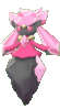 Imagen de Diancie variocolor en Pokémon Espada y Pokémon Escudo