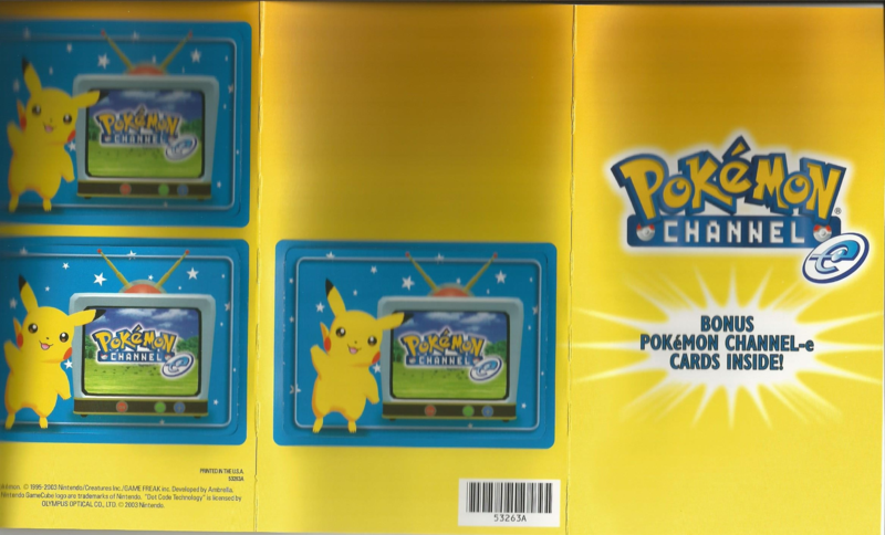 Archivo:Pokémon Channel cards (Nintendo e-Reader cover).png