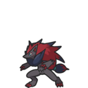 Icono de Zoroark en Pokémon Escarlata y Púrpura