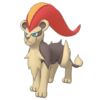 Pyroar Masters hembra.png