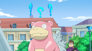 Slowbro de un entrenador usando Amnesia.