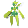 Imagen de Mega-Scizor variocolor en Leyendas Pokémon: Z-A