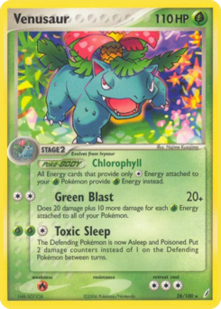 Carta de Venusaur