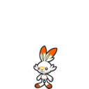 Icono de Scorbunny en Pokémon Escarlata y Púrpura