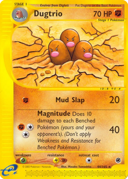 Archivo:Dugtrio (Expedition Base Set 44 TCG).png