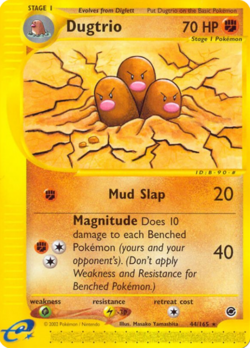 Dugtrio (Expedition Base Set TCG) - WikiDex, la enciclopedia Pokémon