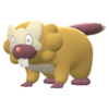 Imagen de Bibarel variocolor macho en Pokémon Diamante Brillante y Pokémon Perla Reluciente