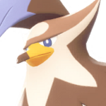 Icono de Staraptor hembra variocolor en Leyendas Pokémon: Z-A