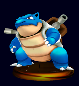 Trofeo de Blastoise en SSBM.