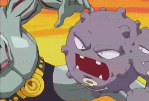 Weezing usando placaje.