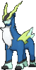 Imagen de Cobalion variocolor en Pokémon X, Pokémon Y, Pokémon Rubí Omega, Pokémon Zafiro Alfa, Pokémon Sol, Pokémon Luna, Pokémon Ultrasol y Pokémon Ultraluna