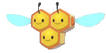 Imagen de Combee macho en Pokémon Espada y Pokémon Escudo