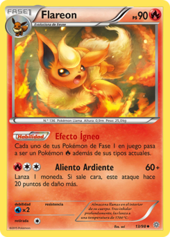 Carta de Flareon