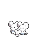 Icono de Familia de tres en Pokémon Escarlata y Púrpura