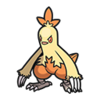 Icono de Combusken en Pokémon HOME (v. 3.0.0)