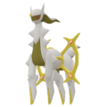 Imagen de Arceus en Pokémon Diamante Brillante y Pokémon Perla Reluciente