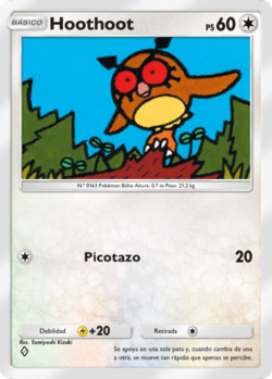 Carta de Hoothoot