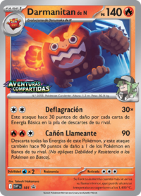 Darmanitan de N (SV Promo 181 TCG)