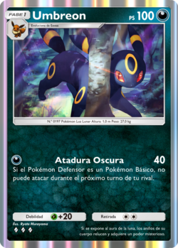 Carta de Umbreon