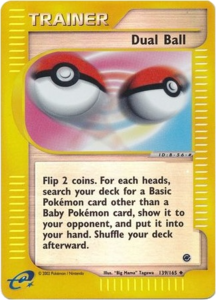 Versión normal de la carta en Expedition Base Set