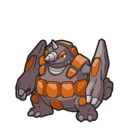 Icono de Rhyperior en Pokémon Diamante Brillante y Perla Reluciente