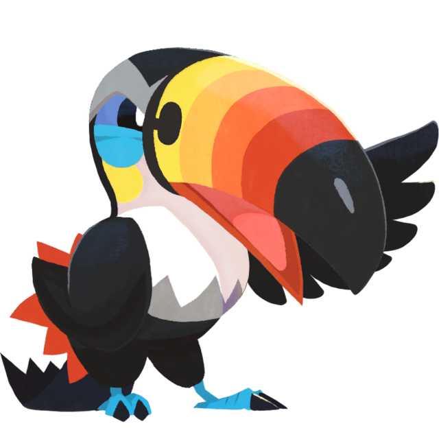 Archivo:Toucannon Café Mix.png - WikiDex, la enciclopedia Pokémon