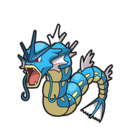 Icono de Gyarados en Pokémon Diamante Brillante y Perla Reluciente