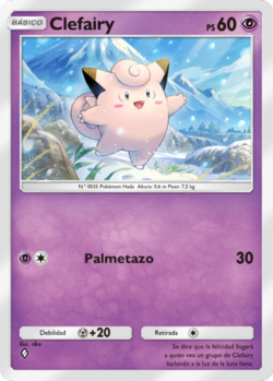 Carta de Clefairy
