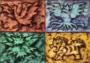 Mosaico del centro Pokémon.