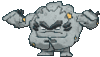 Imagen de Graveler de Alola en Pokémon Sol, Pokémon Luna, Pokémon Ultrasol y Pokémon Ultraluna