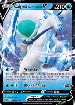 Carta de Calyrex Jinete Glacial