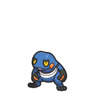 Icono de Croagunk en Pokémon Diamante Brillante y Perla Reluciente