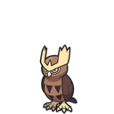 Icono de Noctowl en Pokémon Escarlata y Púrpura