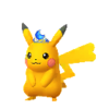 Pikachu con corona de luna