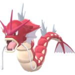 Imagen de Gyarados variocolor hembra en Pokémon Diamante Brillante y Pokémon Perla Reluciente