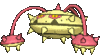Imagen de Ferrothorn variocolor en Pokémon X, Pokémon Y, Pokémon Rubí Omega, Pokémon Zafiro Alfa, Pokémon Sol, Pokémon Luna, Pokémon Ultrasol y Pokémon Ultraluna