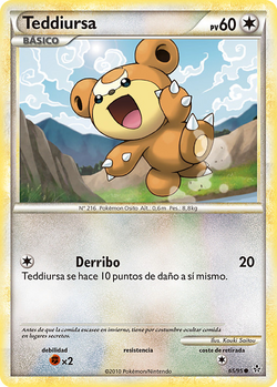 Carta de Teddiursa