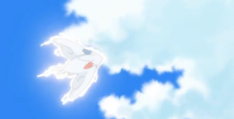 Piplup usando ataque aéreo.