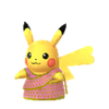 Pikachu vestido de Sari