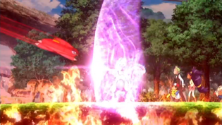 Mewtwo usando protección.