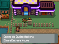 Casino de Ciudad Azulona en Oro HeartGold y Plata SoulSilver.