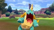 Aparición de un Pokémon salvaje en Pokémon Espada y Escudo