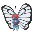 Imagen de Butterfree macho en Pokémon Espada y Pokémon Escudo